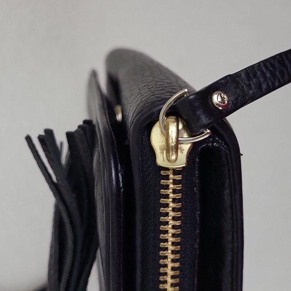 Kate Spade New York Chester Street Avie Black Leather Crossbody - Picture 12 of 16